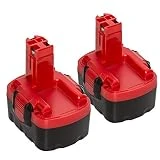 2X Bsioff pour Bosch 14.4V 3.0Ah Ni-Mh Batterie de Remplacement BAT038 BAT040 BAT041 BAT140 BAT159 13614 3660K 52314 PSR 14.4 2607335275