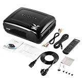 LESHP 720P Projecteur LCD Haute résolution Haute résistance 3200 LM Multimédia Home Cinéma HDMI VGA USB pour Ordinateur Portable TV (UE)