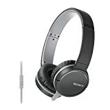 Sony MDR-ZX660APB Casque Cordon Plat avec Microphone - Noir