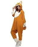 Kigurumi Corgi Pyjama Combinaisons Animaux Femme Homme Grenouillère Grenouillere Adulte Pyjamas Costume Cosplay M