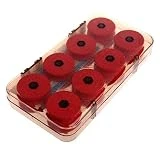 AeeKing 8/16 Pcs Enroulement De Mousse De Ligne De Pêche Ligne Bobine Darbre Bobines Tackle Box Lignes Rouge Qualité Premium