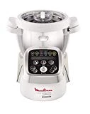 Moulinex HF802AA1 Robot Cuiseur Multifonction Companion - 6 programmes automatiques, 5 accessoires inclus, capacité jusqu'à 6 personnes, 1 million de menus