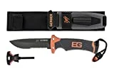 Gerber Bear Grylls Ultimate Fixed Blade Knife lame crantée