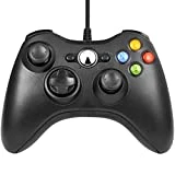 Etpark Manette Xbox 360, Filaire USB GamePad Controller Joystick Pour Xbox 360, Manette de conception ergonomique amélioré pour Xbox 360 System et PC avec Windows XP / Vista / 7/8 / 8.1 / 10
