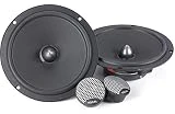 ISU165 - Kit Haut-parleurs Universal 2 voies separees 140W - Woofer 165 mm