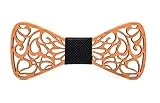 SetProducts  Effet Garanti  Noeud Papillon Bois Sculpté fait main | Mariages, Cérémonies, Le coup de peps à votre tenue ! | Plusieurs modèles et coloris disponibles | Taille réglable (Marron 89)