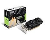 MSI GTX 1050 TI 4GT LP Cartes Graphiques Nvidia GTX1050 Ti 1392 MHz 4 Go PCI Express