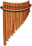 Atlas World Music AW-L40 Flûte de Pan péruvienne 15 notes, Modèle/Couleur Aléatoire