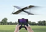 Parrot - Pack MiniDrone Quadricoptère/Avion Swing + Télécommande Flypad  - Noir/Blanc