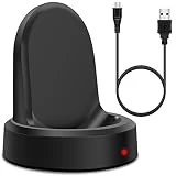 AFUNTA Chargeur sans Fil pour Samsung Gear S3, Frontier et Classic, Station de Charge avec Câble USB pour Galaxy Gear S3 Accessoire Smart Watch