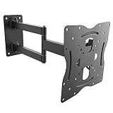RICOO Support ecran PC Ordinateur S1022 Meuble TV Suspendu Mural Bras télé articulé Orientable Inclinable 3D OLED LED LCD Plasma 4K incurvé Fixation Murale VESA 200x200 Universel pour televiseur