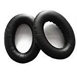 Pixnor Une Paire De Remplacement PU Doux Mousse Casque Oreillettes Ear Pads Oreillettes Pour BOSE QC2 QC15 AE2 AE2i AE2w (Noir)