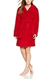 Iris & Lilly Peignoir Court en Polaire Femme, Rouge (Scarlet Sage Scarlet Sage), X-Large