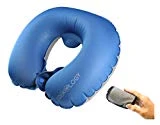 Trekology Coussin gonflable pour avion,coussins de voyage-coussins compacts et portables pour la tête et le cou pendant le vol, appui-tête en forme de U pour un repos et un sommeil optimal en voyage.