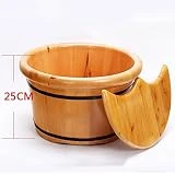 XWG Foot Bath Pied Barrel Foot Massage Bassine Bois Foot Bath Bain de Pieds Bois Bassin Bois Barrel Foot Bath Bucket (Taille : 2)