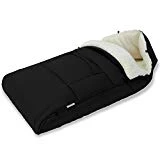 Chancelière d'hiver | Porte-bébé | Couverture  lavable  Confortable  Rembourrée  noir | bébé, poussette, siège-auto, landau