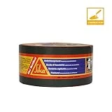 Sika Multiseal, Bande d'étanchéité autocollante résistante à  la déchirure, 75mm x 10m, Gris