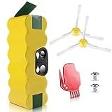 Morpilot Roomba Batterie, Batterie de rechange Ni-MH 4050mAh pour Aspirateur iRobot Roomba Séries 500, 600, 700 800 900