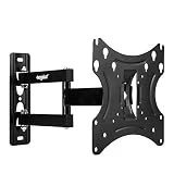 Vemount Support mural TV orientable 19 - 42 pouces （48 - 107cm）VESA max 200 x 200mm, Charge max 20 kg, Support TV pour Samsung Panasonic Sony Philips ect.