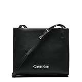 Calvin Klein Extended Crossbody, Sacs bandoulière femme, Noir (Black), 1x1x1 cm (W x H L)