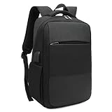 XQXA Sac à Dos Ordinateur Portable Homme Imperméable Antivol avec USB Charging Port Sac a Dos PC Portable 15,6' Sac à Dos de Voyage d'affaires Loisirs Collège -Noir
