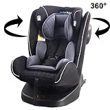 Siege Auto Unitedbaby I-Turn PIVOTANT ISOFIX de 0 à 10 ans, Gr 0+ 1 2 3 (0 à 36 KG)