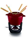 Beka 16303734 Service à Fondue, Fonte, Rouge, 15 cm