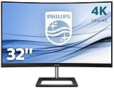 Philips E Line 328E1CA/00 écran Plat de PC 80 cm (31.5') 4K Ultra HD LCD Incurvé Noir - Écrans Plats de PC (80 cm (31.5'), 3840 x 2160 Pixels, 4K Ultra HD, LCD, 4 ms, Noir)