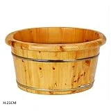 Bassin De Pédicure Bain De Pied en Bois Massif Baril Pied Bain épaississement Pied en Bois Maison évier Relaxant Style De Vie Soins De Santé D'âge Moyen Et Les Personnes âgées Cadeau,B