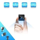 Bluetooth Mini Camera Espion,MHDYT HD 1080P Camera Surveillance WiFi sans Fil avec Bluetooth Speaker,Vision Nocturne et Detecteur de Mouvement,Intérieure / Extérieure Micro Cachée Spy IP Camera