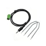 pour câble Audio Renault AUX MP3 avec 2 Outils pour câble Audio Renault Clio AUX + 2 Paires d'outils de démontage Noir + Blanc WEIWEITOE