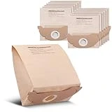 Sacs aspirateurs 10x 1: 1 adaptés à la série Kärcher WD 2, série MV 2, WD 2.200, WD 2.250 identiques à 6.904-322.0 Sacs filtrants de qualité Omixberg Advantage Pack [Classe énergétique A ++]