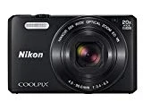 Nikon Coolpix S7000 Appareil photo numérique compact 16 Mpix Écran LCD 3' Zoom optique 20X Noir