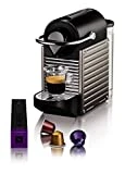 Krupes Nespresso Pixie Machine Espresso à Capsules Titane YY4127FD