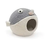 CQ Pouf chatière Quatre Saisons Universal Cat House Kennel Filet Rouge Fournitures for Chat Semi-fermé (Color : Beige)