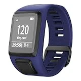 NotoCtiy Bracelet Tomtom Adventurer Montre,Bracelet De Rechange en Silicone pour Tomtom Runner 2 / Runner 3 / Spark 3 / Aventurier/Golfeur 4 Sports GPS Running
