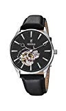 Festina Homme Analogique Automatique Montre avec Bracelet en Cuir F6846-4