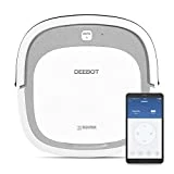 ECOVACS DEEBOT SLIM2 - Aspirateur robot nettoyeur fin - Nettoie sous les meubles - Aspirateur sans fil programmable via smartphone et compatible avec Amazon Alexa