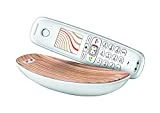 Gigaset Sculpture CL750 Téléphone sans fil Blanc/Zebrano