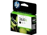 HP 364XL Cartouche originale haut rendement pour imprimantes Deskjet 35XX, Photosmart 55XX/55XX/B111/65XX/B211/7510/C311/7520, eStation C510 Noir