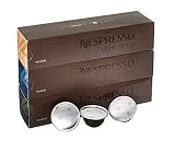 Nespresso Vertuoline Coffee Capsules Assortment - The Best Sellers: 1 Sleeve of Stormio, 1 Sleeve of Odacio and 1 Sleeve of Melozio for a Total of 30 Capsules by Nespresso