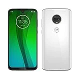 Motorola G7 Smartphone débloqué 4G (6,2 Pouces, 64Go ROM, Android 9.0) Blanc [Exclusivité Amazon]
