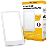 Lampe de luminothérapie 10000 lux - Chassez la déprime - Lampe lumière du jour compacte - Efficacité thérapeutique prouvée contre les Troubles de Dépression Saisonnière (TAS)