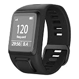 NotoCtiy Bracelet Tomtom Adventurer Montre,Bracelet De Rechange en Silicone pour Tomtom Runner 2 / Runner 3 / Spark 3 / Aventurier/Golfeur 3 Sports GPS Running