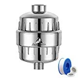 Aerobath (2018) Universel Filtre de Douche, Anti Chlore, Purificateur Multi étages avec nouvelles Dechlorination Cartouche Supprimer le Chlore, le Métal Lourd et les Substances Nocives