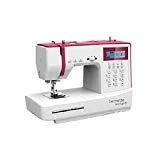 Bernina Bernette Sew & Go 8 - Machine à coudre avec pédale, 197 points différents et programmes de couture (points utiles, points élastiques, points décoratifs), Écran LCD et régulateur de vitesse