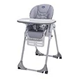 Chicco Polly Easy Chaise Haute avec 4 Roues Nature
