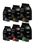 FRHOME - 96 Capsules de Café Compatibles Nescafé Dolce Gusto - Kit dégustation du café - Il caffè italiano