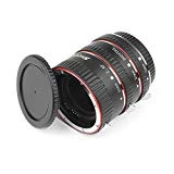 D & F mise au point automatique Macro Tube d'extension de EOS EF/EF-S objectif Gros plan pour Canon DSLR Camera