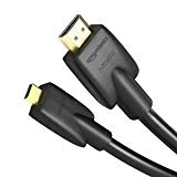 AmazonBasics Câble micro HDMI vers HDMI 2.0 haut débit - 0,91 m